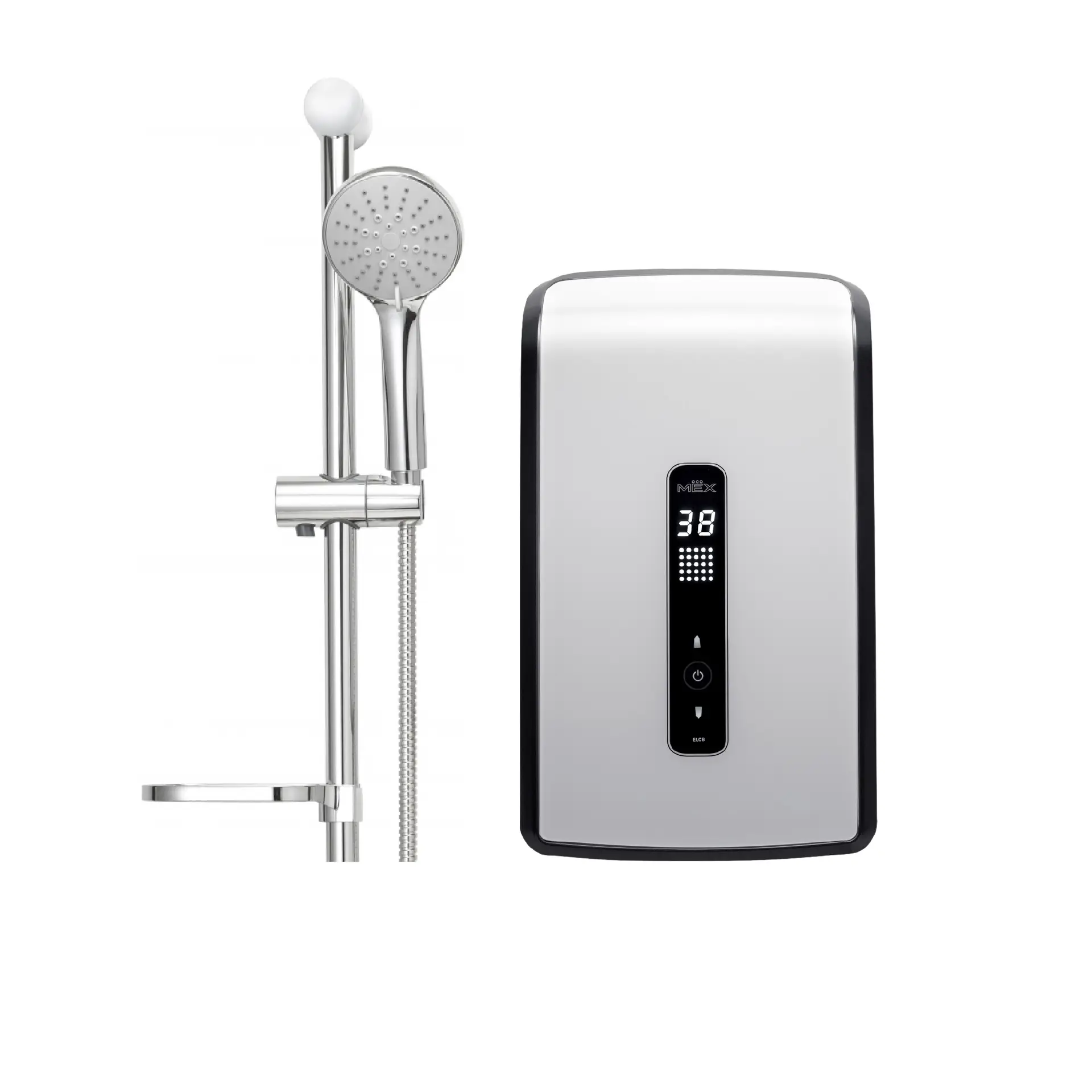MEX DIGITAL WATER HEATER 3500W : MOD.CRYSTAL 35E (WH)