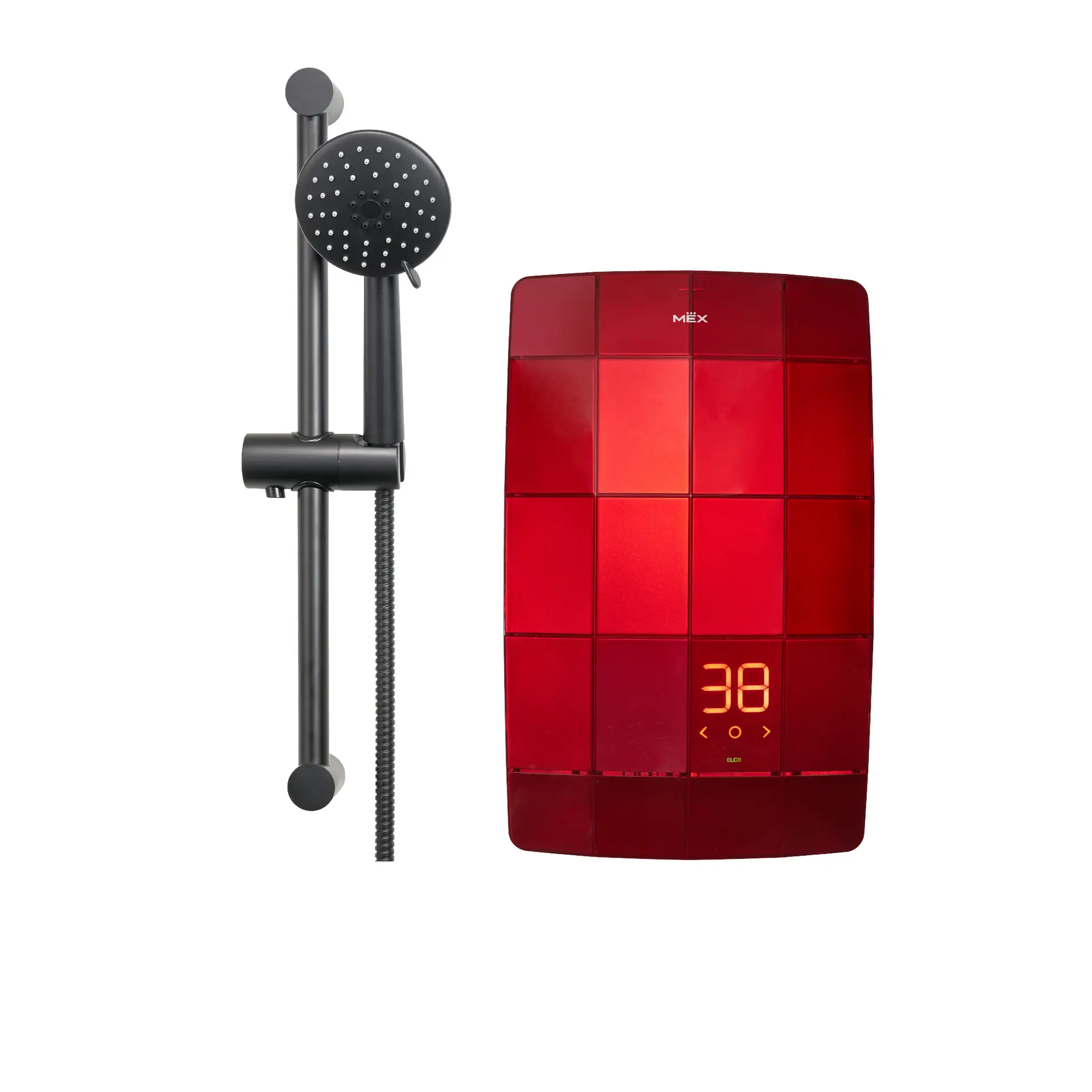 MEX DIGITAL WATER HEATER 4,500W : MODEL CRAVE 45E (MR) : METALLIC RED COLOR [LIMITED]