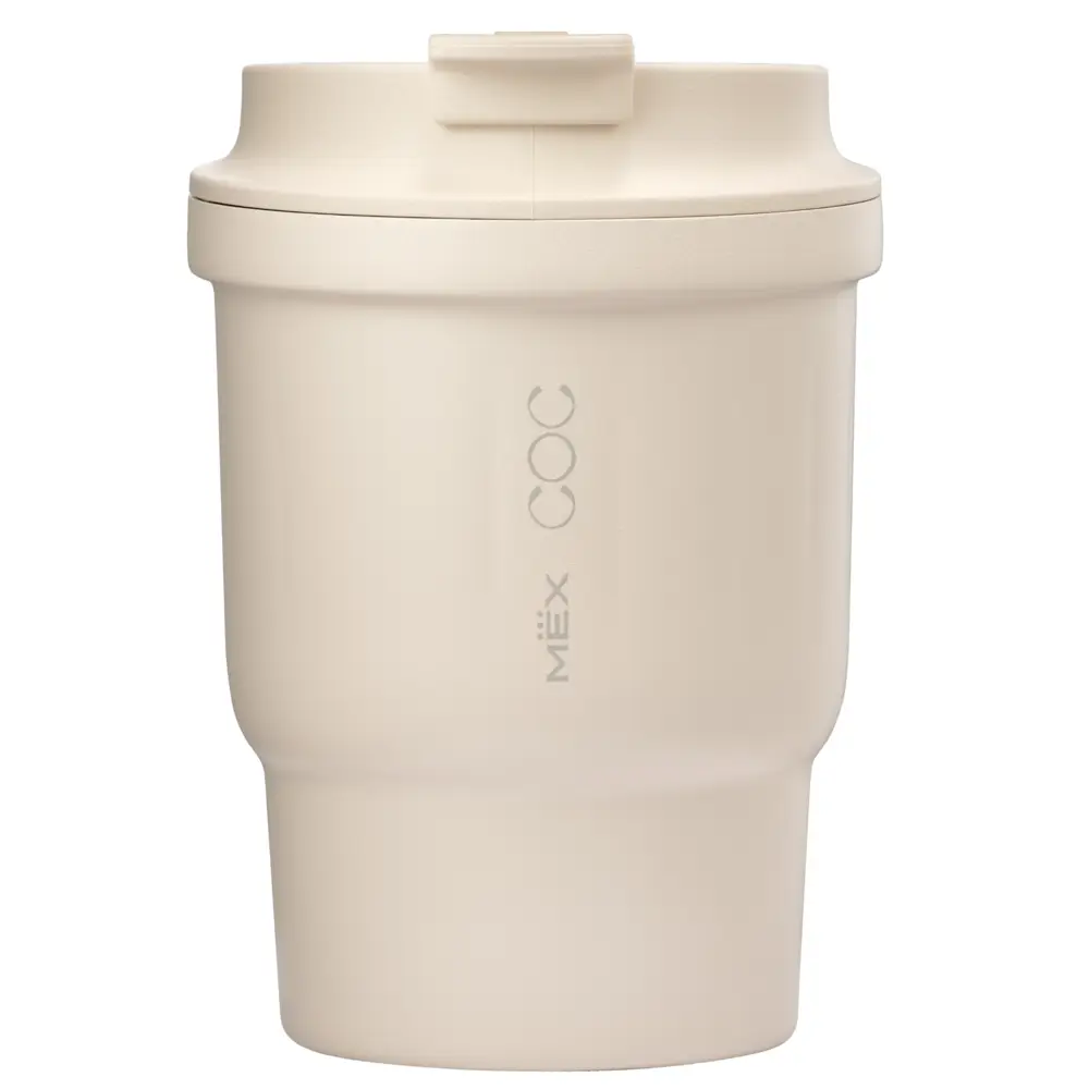 MEX แก้วเก็บอุณหภูมิร้อน – เย็น (450 มล.) สีครีม รุ่น COC145CR