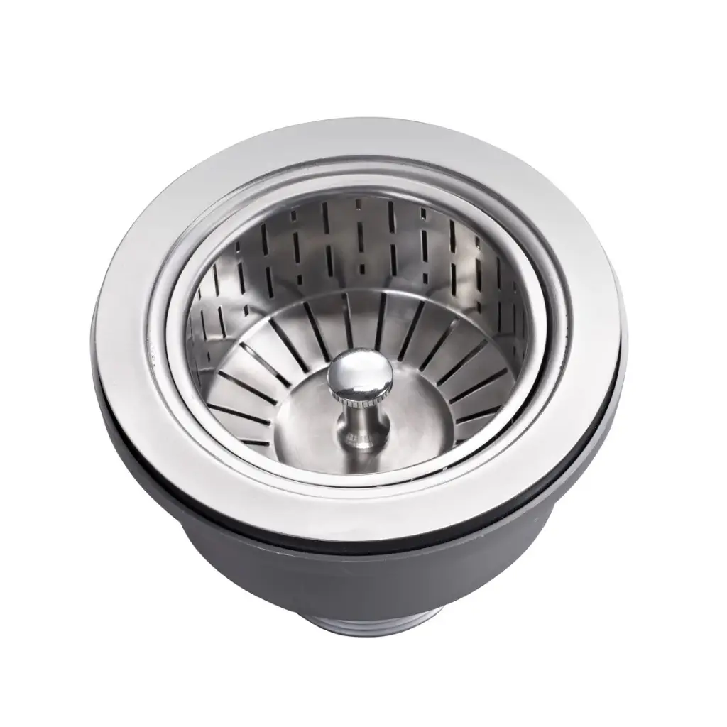 BIG BASKET SINK DRAIN WITH OVERFLOW PIPE MOD.B203