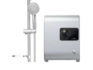 เครื่องทำน้ำอุ่น สีบรอนซ์เงิน : 5,100W