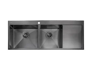 MEX Inset Sink AISI 304 stainless steel MOD.SCD1202GM,