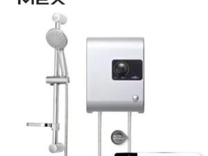 เครื่องทำน้ำอุ่น สีบรอนซ์เงิน : 3,500W