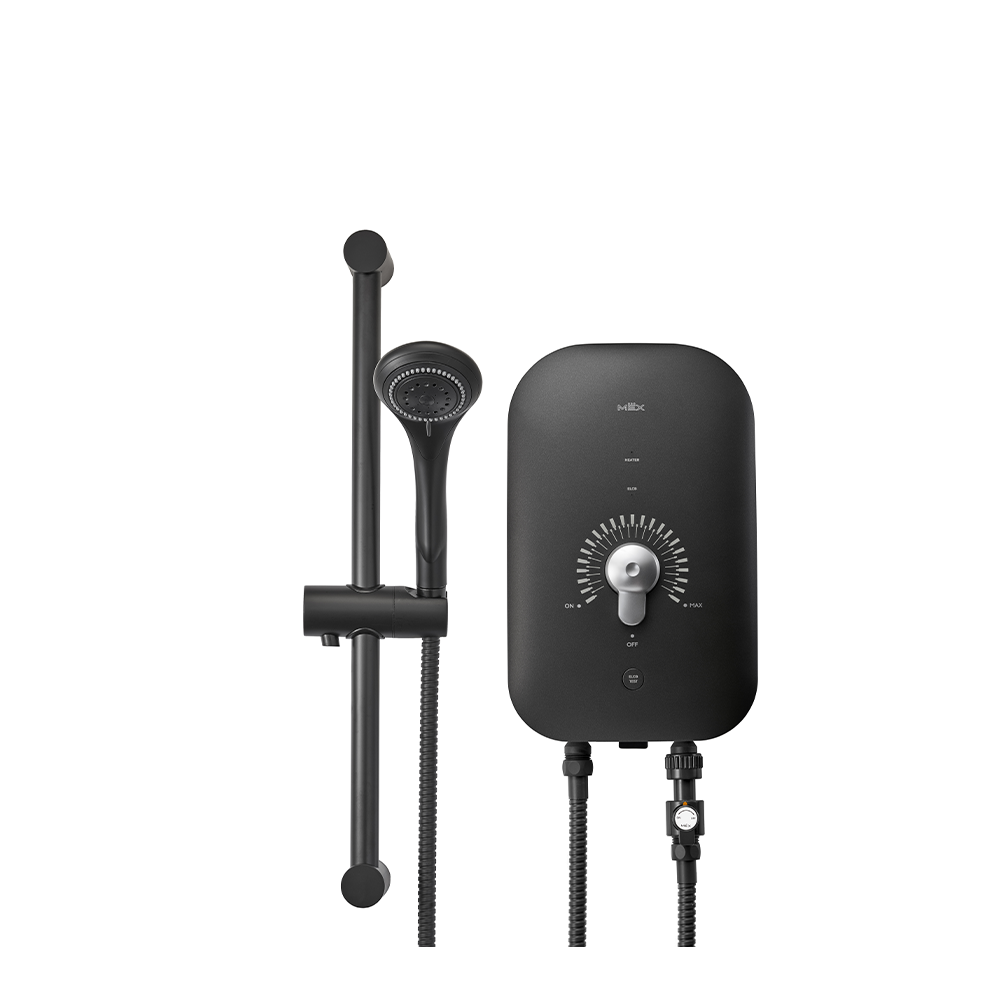 เครื่องทำน้ำอุ่น สี Metallic Black : 3,500W