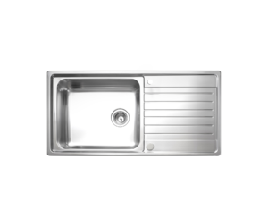 MEX SINK 1 BOWL 1 DRAINER MOD.DLS100B(S/S)