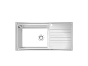 MEX INSET SINK AISI 304 STAINLESS STEEL MOD.ELB101BM