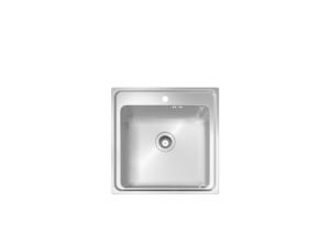 MEX INSET SINK AISI 304 STAINLESS STEEL, MOD. ELB50BM