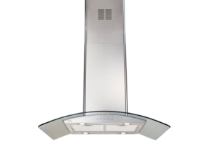 MEX GLASS AND ST/STEEL ISLAND HOOD Mod.IS738XS90