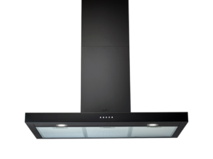MEX T-SHAPE CHIMNEY HOOD BLACK COLOR MOD.K633B90