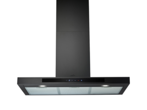 MEX T-SHAPE CHIMNEY HOOD BLACK COLOR MOD.K634B90