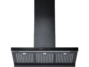 T-SHAPE WALL MOUNTING HOOD WITH BLACK COLOR MOD.K635BFB90