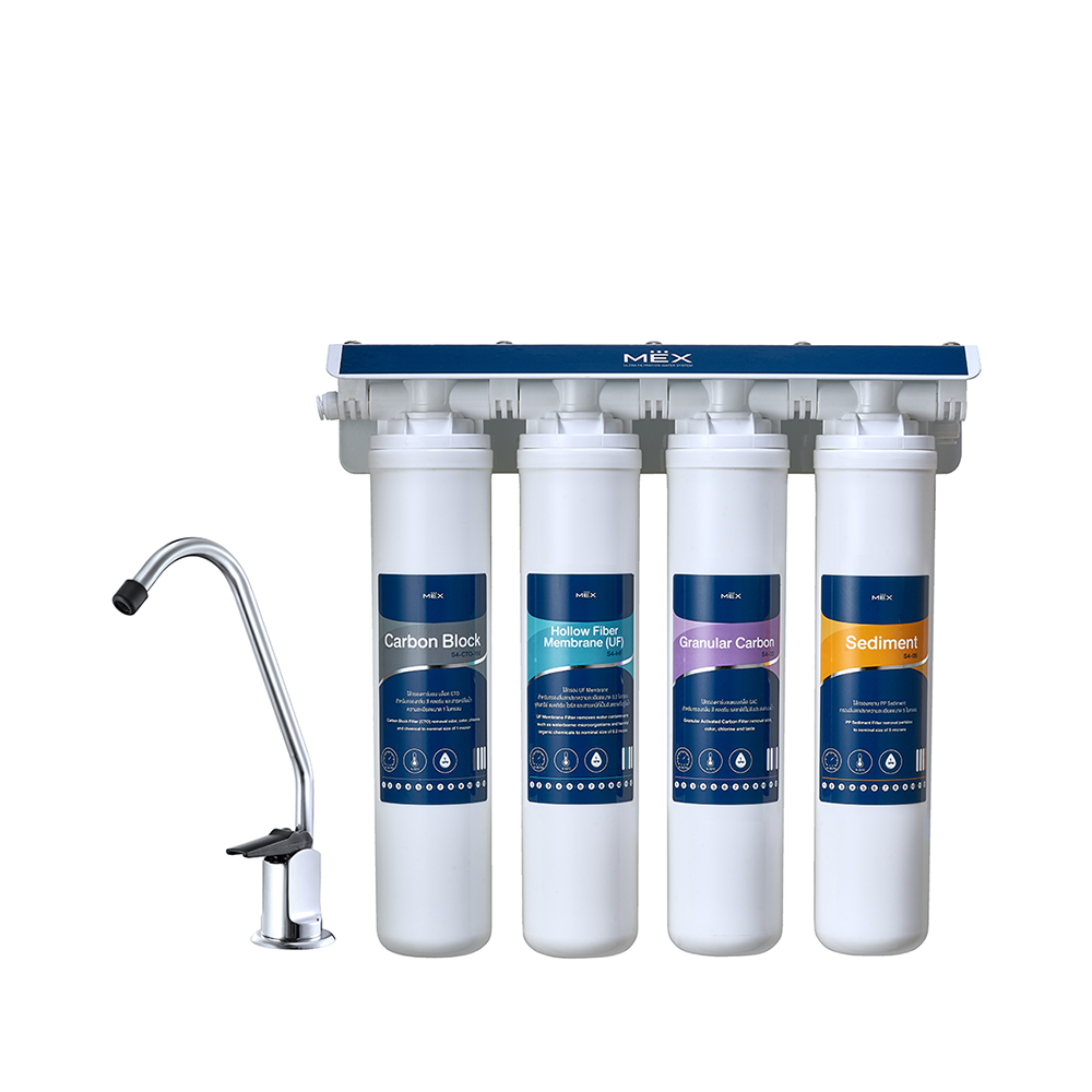 เครื่องกรองน้ำดื่ม MEX รุ่น M-Stream UF04 : Ultra Filtration (UF) 0.2 ไมครอน