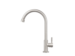 MEX COLD WATER FAUCET MOD.N261IX – COUNTERTOP INSTALLATION (STAINLESS STEEL FINISH)