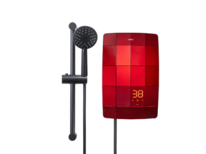 เครื่องทำน้ำอุ่นดิจิตอล สี METALLIC RED : 4,500W