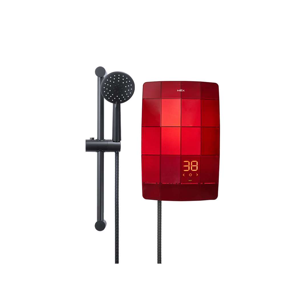 เครื่องทำน้ำอุ่นดิจิตอล สี METALLIC RED : 4,500W